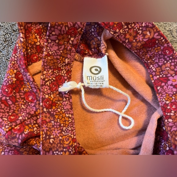 Müsli Overalls - Petit Blossom - Fig/Boysenberry/Berry Ed 12-18 M / 80cm - Picture 5 of 6